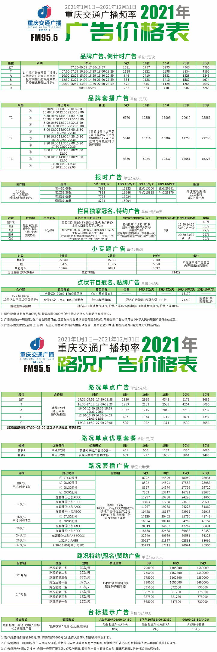 2021重庆人民广播电台交通广播 FM95.5广告报价表.jpg