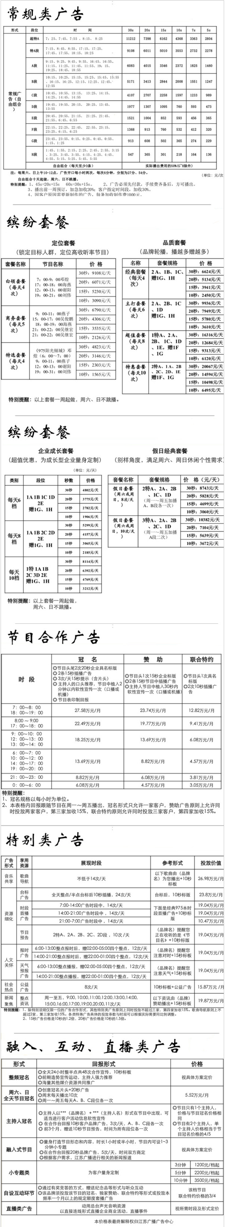 2012江苏人民广播电台经典流行音乐广播FM97.5广告报价表.png