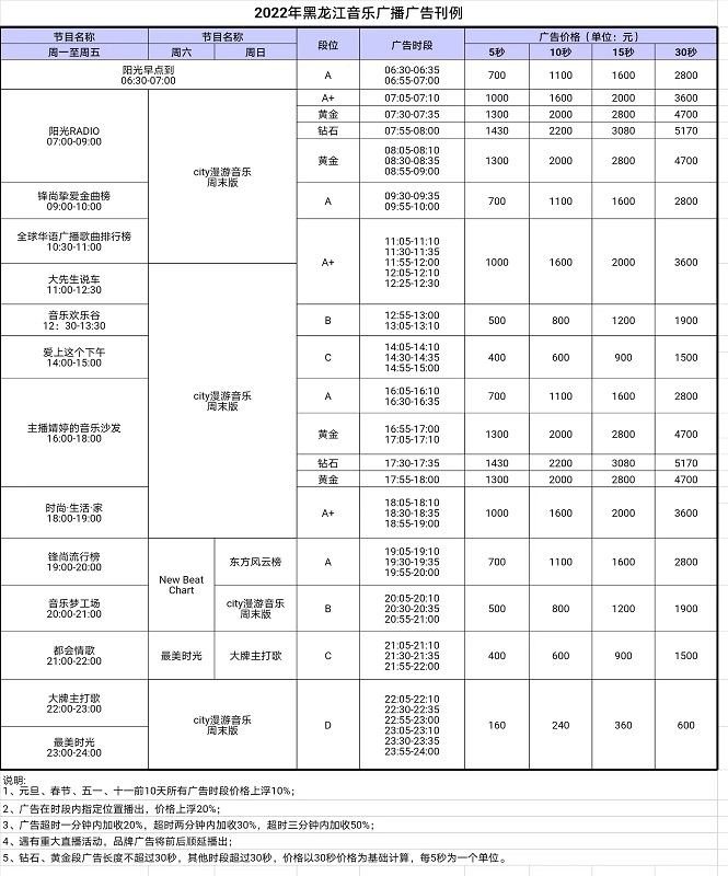 2022年黑龙江音乐广播价格表1.jpg